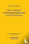 Ehlers, Hendrik Philip - Die Grundrechtsberechtigung auslandischer juristischer Personen