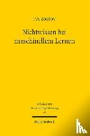 Kostov, Iva - Nichtwissen bei maschinellem Lernen