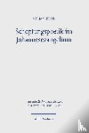 Jekel, Mirjam - Schopfungspoetik im Johannesevangelium