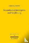 Dietz, Christian - Gesamtschuldnerregress und Verjahrung