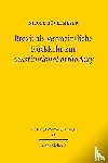 Hovelmeyer, Nicole - Brexit als vermeintliche Ruckkehr zur constitutional orthodoxy