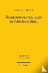 Kaehlbrandt, Anna - Mehrpersonenverhaltnisse im Schiedsverfahren
