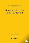 Diesselhorst, Hendrike - Die Ausgestaltung der Grunddienstbarkeit