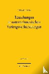 Jung, Stefanie - Tauschungen in unternehmerischen Vertragsverhandlungen