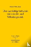 O'Rourke, Julia - Über das richtige Verhältnis von Versuchs- und Vollendungsstrafe