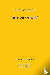 Kerstensteiner, Nina - Tiere vor Gericht?