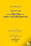 Gmehling, Anna - Der Ort der Eheschließung im deutschen Kollisionsrecht