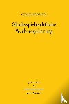 Walisko, Sebastian - Glücksspielrechtliche Werberegulierung