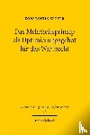 Setzer, Konstantin - Das Mehrheitsprinzip als Optimierungsgebot für das Wahlrecht