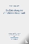 Krämer, Tobias - Die Entstehung der christlichen Wassertaufe