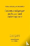 Burghoff, Christoph Jarno - Geldentschädigungen im Presse- und Äußerungsrecht