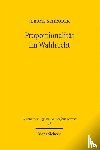 Schröder, Jerome - Proportionalität im Wahlrecht