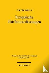 Ollig, Christian - Europäische Plattformverfassungen