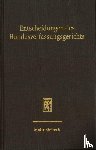  - Entscheidungen des Bundesverfassungsgerichts (BVerfGE)