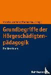  - Grundbegriffe der Hörgeschädigtenpädagogik
