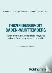 Eckstein, Christoph, Becker, Johannes, Düsselberg, Jörg, Ketterer, Lena - Disziplinarrecht Baden-Württemberg