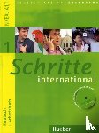 Niebisch, Daniela, Penning-Hiemstra, Sylvette, Specht, Franz, Bovermann, Monika - Schritte international 1. Kursbuch + Arbeitsbuch mit Audio-CD zum Arbeitsbuch und interaktiven Übungen