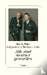 Suter, Martin, Stuckrad-Barre, Benjamin von - Alle sind so ernst geworden