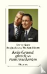 Suter, Martin, Stuckrad-Barre, Benjamin von - Kein Grund, gleich so rumzuschreien