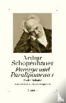 Schopenhauer, Arthur - Parerga und Paralipomena I