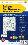  - Splügen-San Bernardino, Hinterrheintäler, Misox Wanderkarte nr. 27