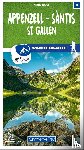  - Appenzell - Säntis / St. Gallen 09 Wanderkarte 1:40 000 matt laminiert