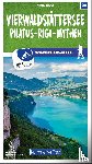  - Vierwaldstättersee / Pilatus - Rigi - Mythen 20 Wanderkarte 1:40 000 matt laminiert
