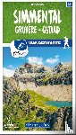  - Simmental / Gruyère - Gstaad 29 Wanderkarte 1:40 000 matt laminiert