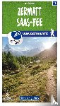  - Zermatt - Saas-Fee 49 Wanderkarte 1:40 000 matt laminiert