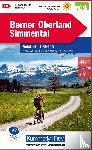  - Kümmerly+Frey Velokarte 16 Berner Oberland, Simmental 1:60.000