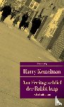 Kemelman, Harry - Am Freitag schlief der Rabbi lang
