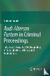Ruggeri, Stefano - Audi Alteram Partem in Criminal Proceedings