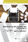 Charkviani, Ekaterine - Übersetzung der juristischen Fachsprache