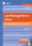 Kühn, Peter, Reding, Pierre - Lesekompetenz-Tests 5/6, Band 1