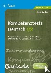 Schäfer, Stefan - Kompetenztests Deutsch, Klasse 7/8