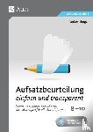 Berger, Norbert - Aufsatzbeurteilung einfach und transparent 8-10