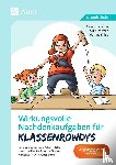 Vetter, Alexandra, Petersen, Silke, Knipp, Martina - Wirkungsvolle Nachdenkaufgaben für Klassenrowdys