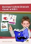 Jantzen, Cornelia - Basiswortschatz Deutsch visuell erklärt - Mit Bildern & Beispielsätzen zu den 100 meist genutzten Schlüsselwörtern (1. bis 4. Klasse)