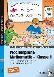 Krämer, Mareen - Wochenpläne Mathematik - Klasse 1