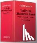  - Cerff/Winter Tarifrecht öffentlicher Dienst (ohne Fortsetzungsnotierung). Inkl. 87. Ergänzungslieferung