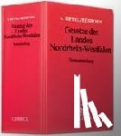  - Gesetze des Landes Nordrhein-Westfalen (ohne Fortsetzungsnotierung). Inkl. 155. Ergänzungslieferung