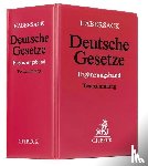Schönfelder, Heinrich - Deutsche Gesetze Ergänzungsband (ohne Fortsetzungsnotierung). Inkl. 82. Ergänzungslieferung