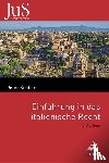 Kindler, Peter - Einführung in das italienische Recht