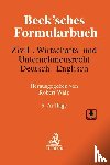  - Beck'sches Formularbuch Zivil-, Wirtschafts- und Unternehmensrecht: Deutsch-Englisch