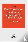Wendl, Philipp, Staudigl, Siegfried - Das Unterhaltsrecht in der familienrechtlichen Praxis