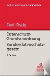  - Datenschutz-Grundverordnung Bundesdatenschutzgesetz. DS-GVO BDSG