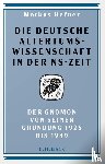 Hafner, Markus - Die deutsche Altertumswissenschaft in der NS-Zeit