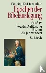 Reventlow, Henning Graf - Epochen der Bibelauslegung Band IV: Von der Aufklärung bis zum 20. Jahrhundert