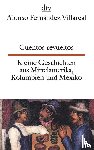 Villareal, Alonso Fernandez - Cuentos revueltos / Kleine Geschichten aus Mittelamerika