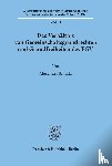 Schultz, Alexander - Das Verhältnis von Gemeinschaftsgrundrechten und Grundfreiheiten des EGV.